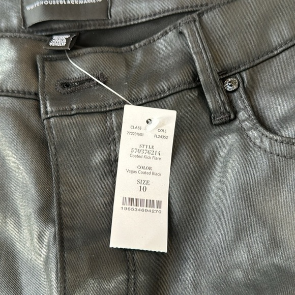 New black coated Vegas White House black market size 10 pants - Picture 3 of 5